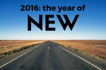 2016 the year of new