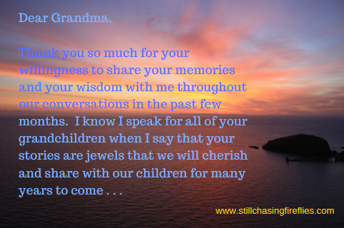 Dear Grandma