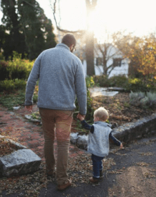 father son sun pexels